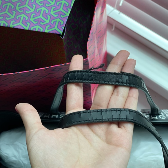 🖤Tory Burch Gemini Link Canvas Tote in Liberty Black - Picture 7 of 8